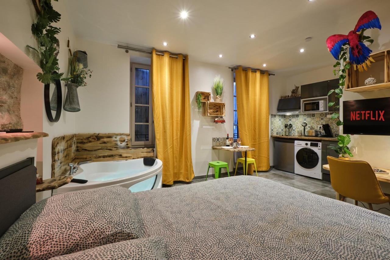 Place Carnot - Studio Tout Equipe Avec Jacuzzi Proche Toutes Commodites Carcassonne Zewnętrze zdjęcie